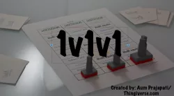 1v1v1 | Build Your Own Board Game | 3 player | 2021