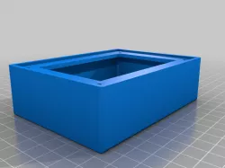 3D prints for my LED light youtube project