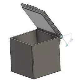 40x40x40mm Spring Top Box