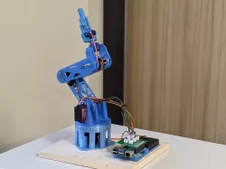 5 axis robot arm 