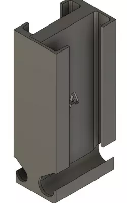 AA/AAA Battery holder/dispenser