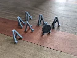 Archery Target Variations - D&D Scatter