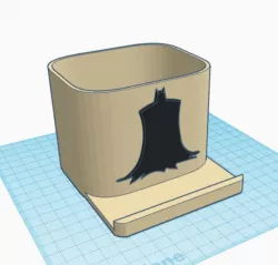 Batman cell stand/cup/holder
