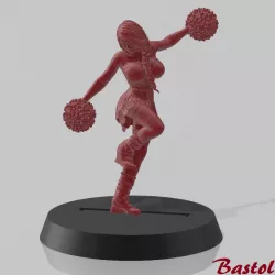 Blood Bowl Human / Vampire / Amazon Cheerleader #2
