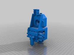 BLV Metal kit X carriage with Berd-Air cooling