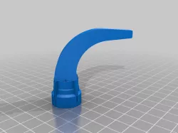 bouchon silicone 90°  silicone nozzle 90°
