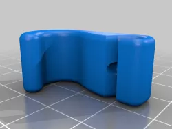 Button for skis