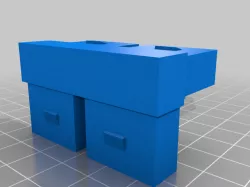 Camper drawer corner piece