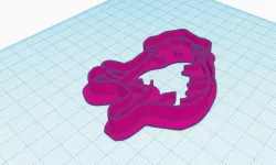 CHEEMS COOKIE CUTTER MEME DOG PERRO DEL MEME CORTA GALLETAS