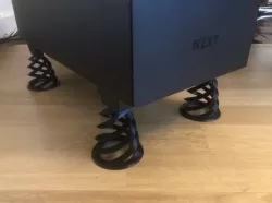 Computer Case Feet | Tall and Springy | NZXT H500 