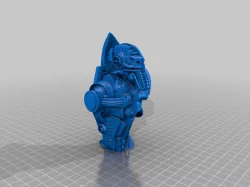 cylon bust cutaway version
