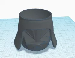 Dark Helmet Egg Holder