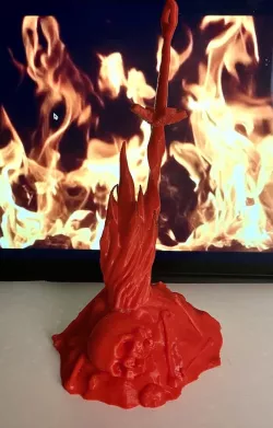 Dark Souls Bonefire Separated