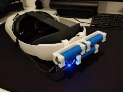 DIY battery pack for Quest 2 (Elite Strap mount) 