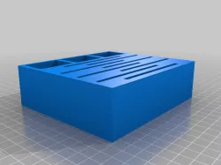 Dont Get Got box organiser for a laser cut box