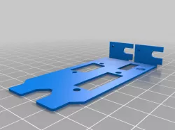 Double low profile/SFF GPU PCI bracket (mirrored for BTX Dell chassis)