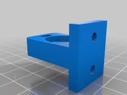 Drag Knife cutter/marker mount
