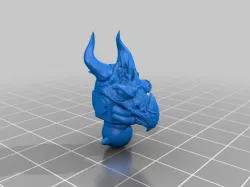 Dragon Helm Head