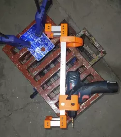 Drill guide (BOSCH 12v Gsb 120)