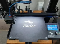 Ender 3 LED strip holder