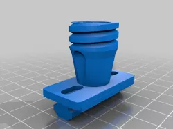 Ender 3 Logitech webcam mount with rail