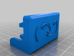 Ender 3 Pro Rail Cover, but with lenny face, remixed from project made by da_syggy