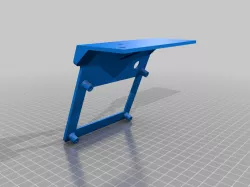 Ender 3 - RHS - display mount w. bracing Extended Out