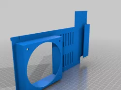 Ender 3V2 PSU cover for Noctua NF-A9 FLX