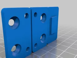 Ender 5 Plus Meanwell RSP-500-24 Adapter and Voltage Select Blank