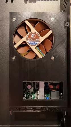 Ender 5 Plus Power Supply Casing Noctua 92x14mm RSP-500-24