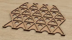 Etherfields Sign Trays, Laser Cut