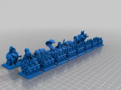 Fantasy Battles Chess Set