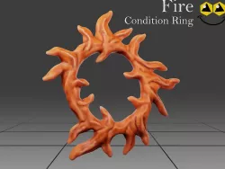 Fire - Tabletop Condition Ring