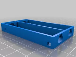 Flexing Battery Holders with Integrated Spring