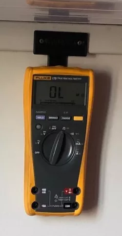 Fluke hook, support