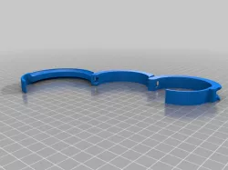Foldable hook for Ninebot scooter (with battery) vertical recharge 