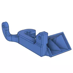 Front & Back fan shroud for Prusa MK3S (for Mosquito, NF-Crazy and others)
