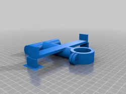 Front basket adapter for iLiving v8 mobility scooter