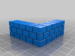 Full and Short Corner Wall