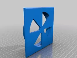 Fully 3D Printed Adjustable Vent for greenhouse