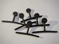 Guitar fretboard radius guages