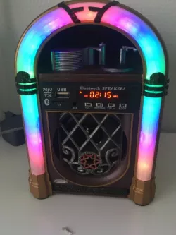Jukebox v2 - Remote Control, Bluetooth, USB, MicroSD, FM, AUX