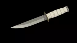 Ka Bar Tanto Airsoft Clone Knife