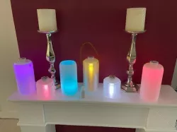 Lamp or Luminaire for standing or hanging