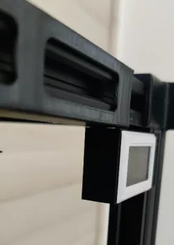 LCD clips Thermometer