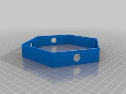 LED Hexagon Panel with wall Mount