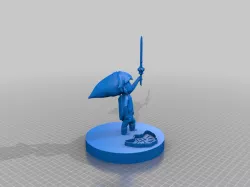 Legend of Zelda: The Wind Waker: Link with Master Sword