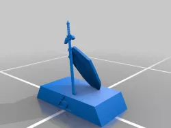 Link's Sword and Shield model