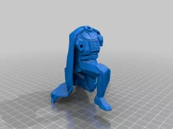 LowPoly Darth Vader Pen Holder (screw assembly)