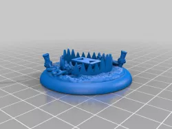 Malifaux - 50mm Bear Trap Marker